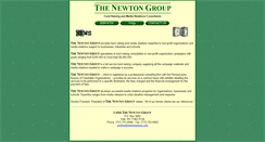 Desktop Screenshot of newtongroup.com